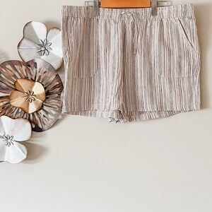 Denver Hayes Shorts - Multi-Colour Stripe - Extra Large